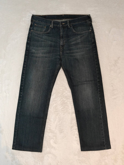 Men Levi's 505 Blue Straight W33 L30 Jeans