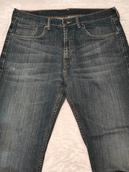 Men Levi's 505 Blue Straight W33 L30 Jeans