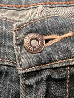 Men Levi's 505 Blue Straight W33 L30 Jeans