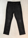 Men Wrangler Texas Stretch Black Straight W36 L34 Jeans