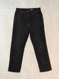 Men Wrangler Texas Stretch Black Straight W32 L30 Jeans
