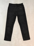 Men Wrangler Texas Stretch Black Straight W32 L30 Jeans