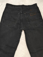 Men Wrangler Texas Stretch Black Straight W32 L30 Jeans