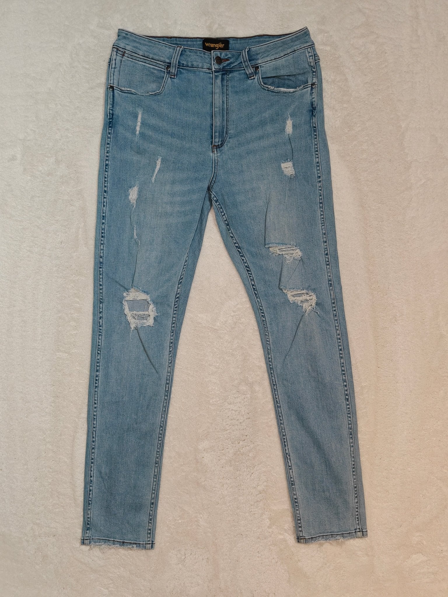 Men Wrangler Sid Blue Slim - Skinny W32 L30 Jeans