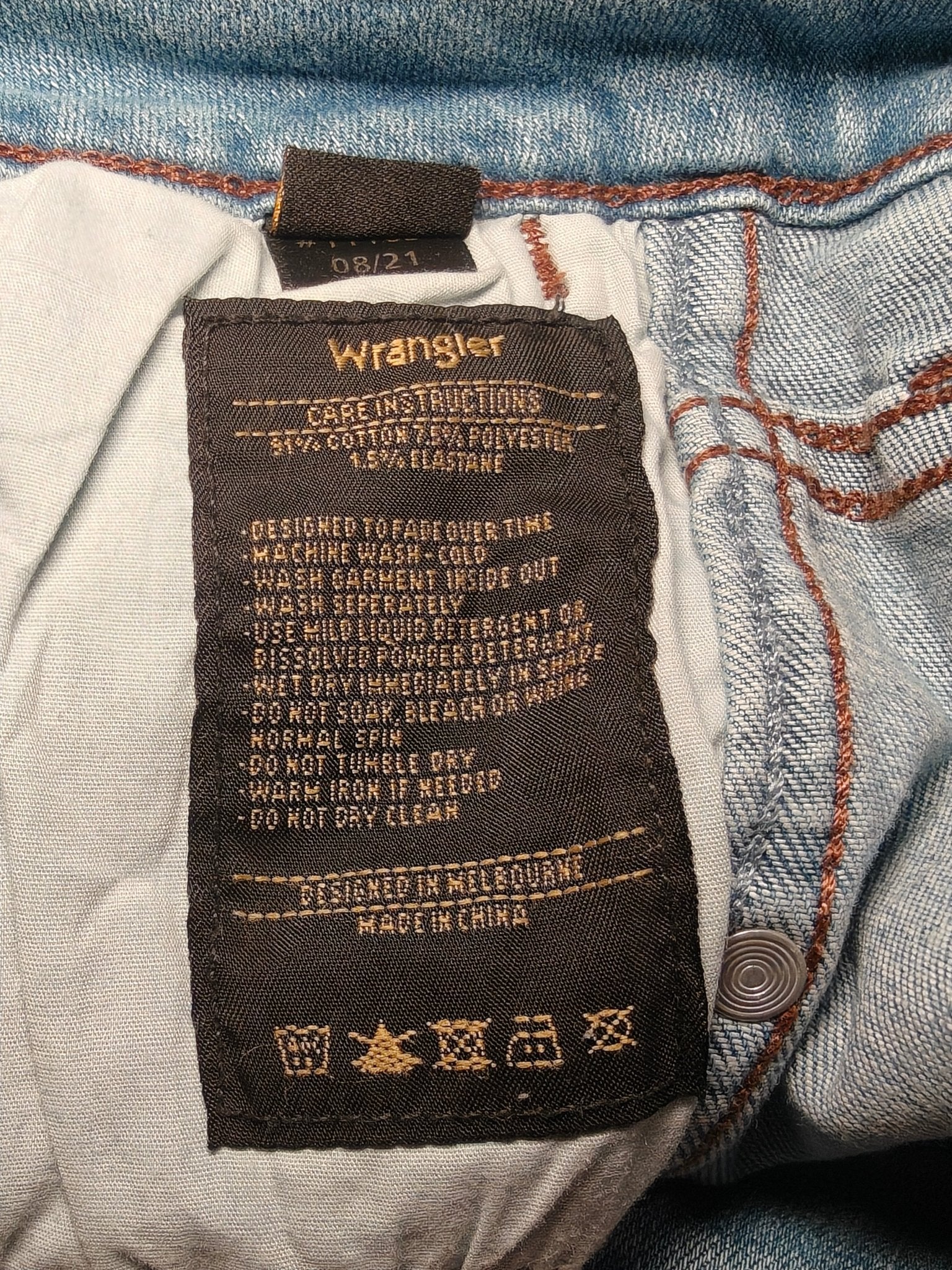 Men Wrangler Sid Blue Slim - Skinny W32 L30 Jeans