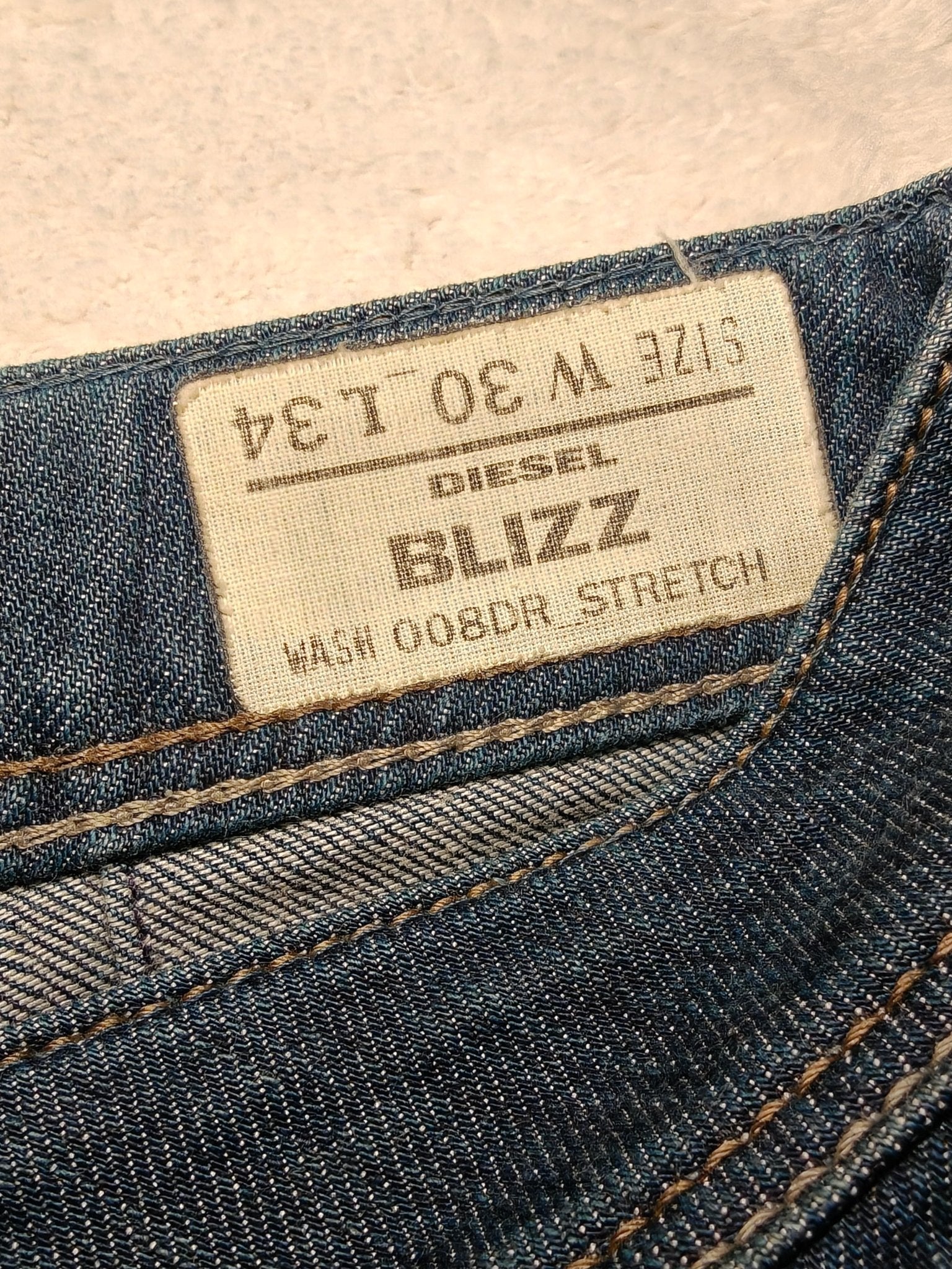 Women Diesel Blizz Blue Slim W30 L29 EU 40 Jeans