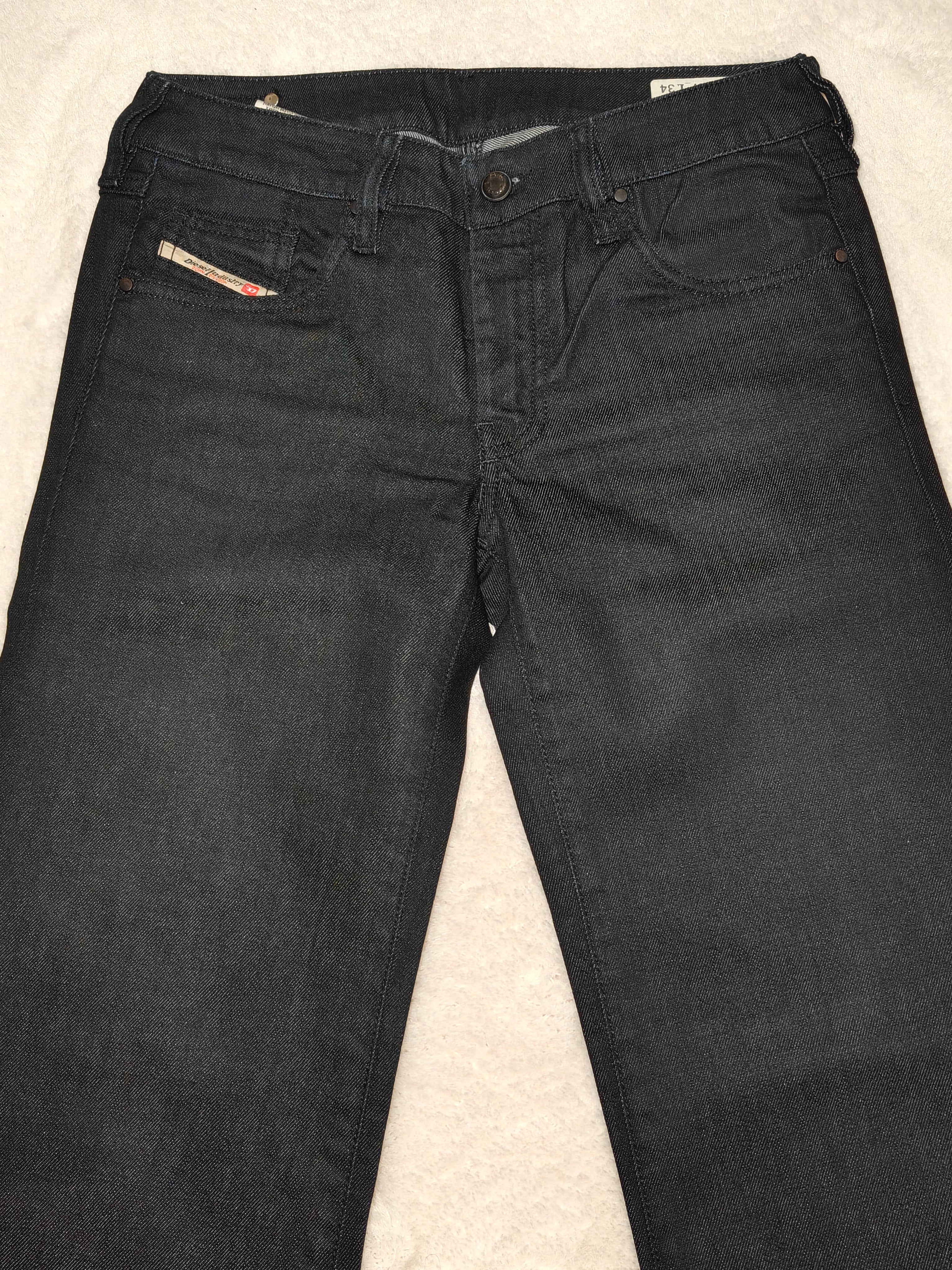 Women Diesel YBO Blue Flared W27 L30 (EU 36/S) Jeans