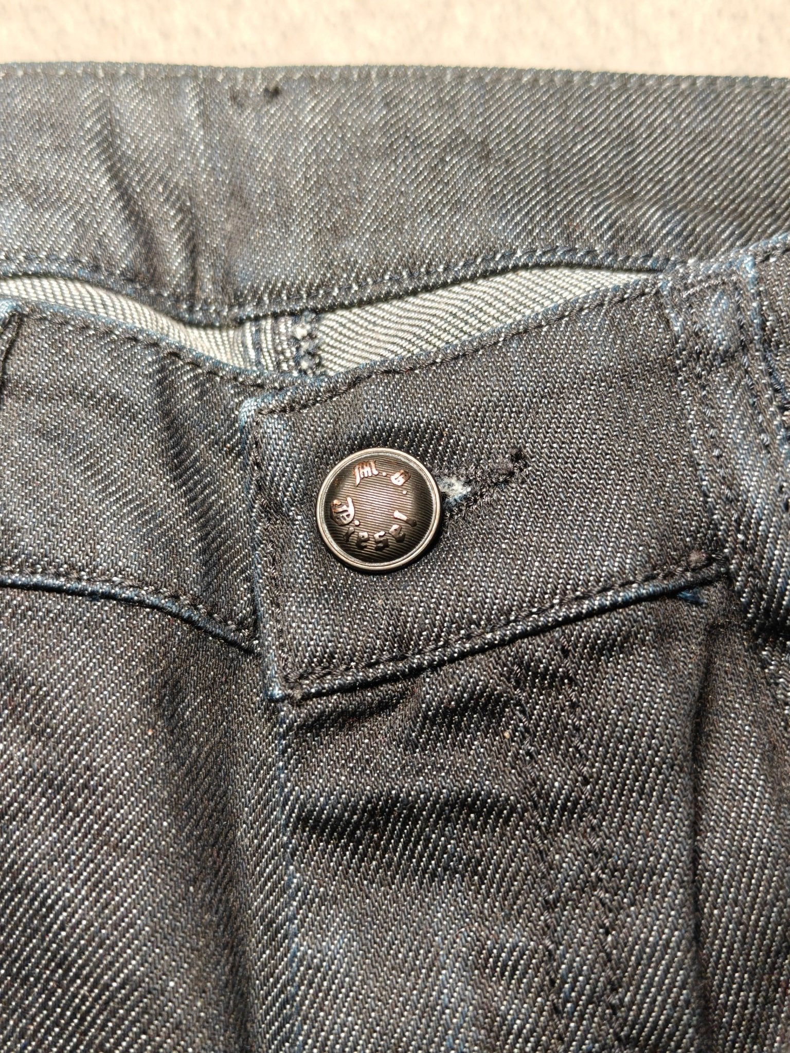 Women Diesel YBO Blue Flared W27 L30 (EU 36/S) Jeans