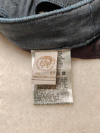 Women Diesel YBO Blue Flared W27 L30 (EU 36/S) Jeans