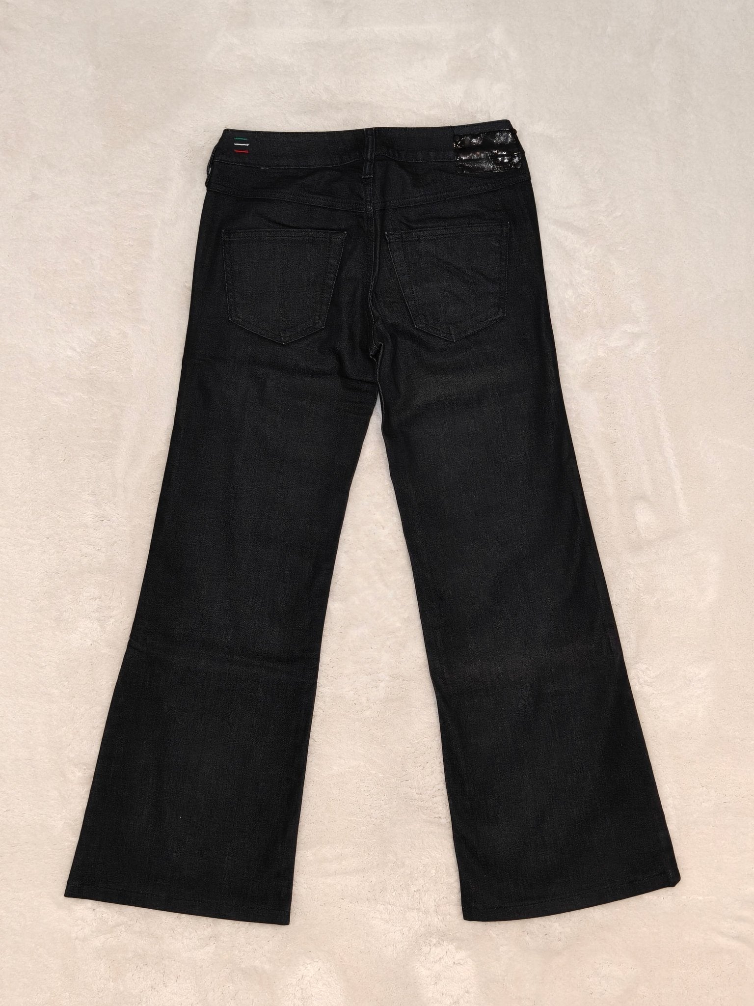 Women Diesel YBO Blue Flared W27 L30 (EU 36/S) Jeans