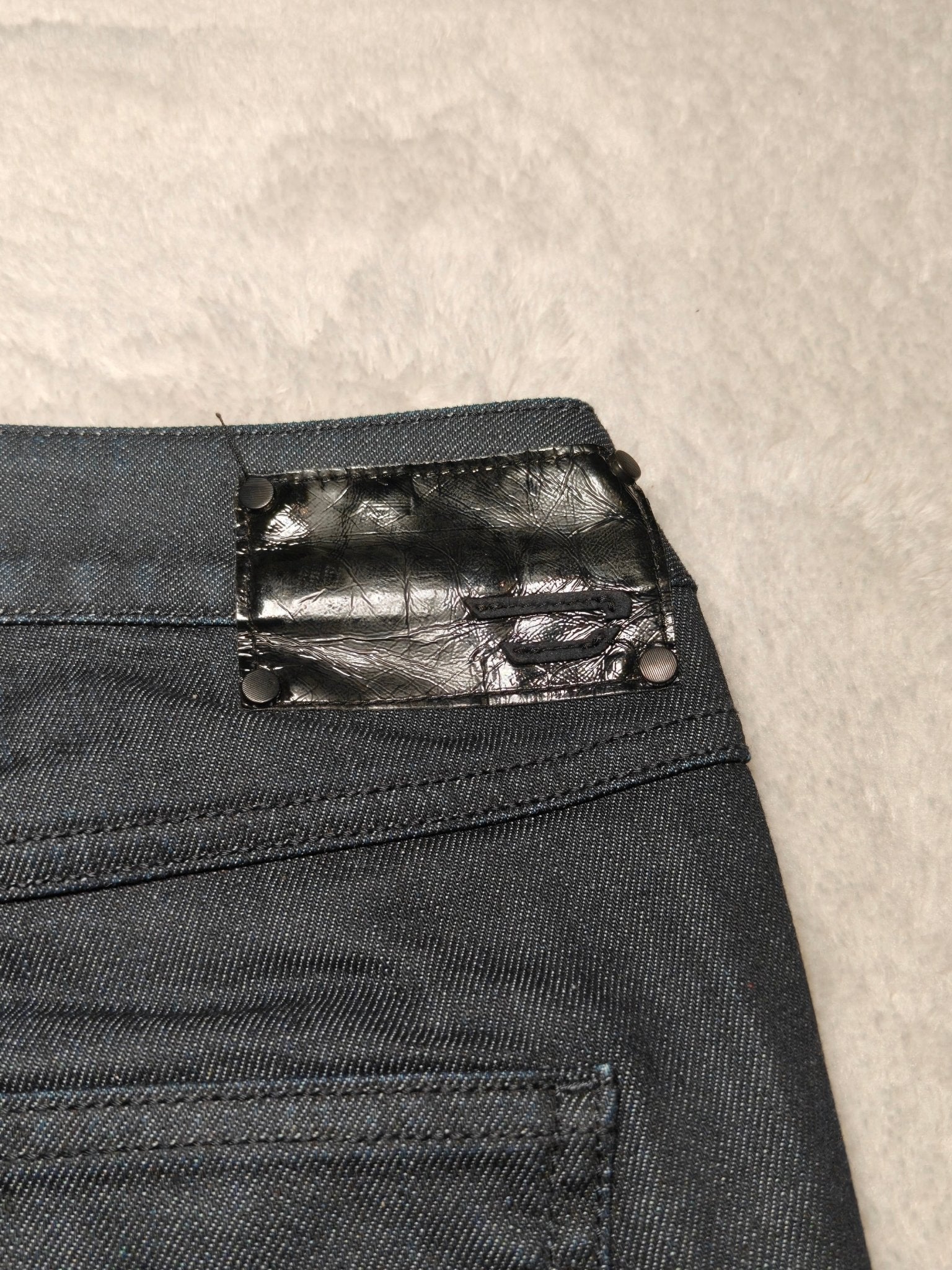 Women Diesel YBO Blue Flared W27 L30 (EU 36/S) Jeans