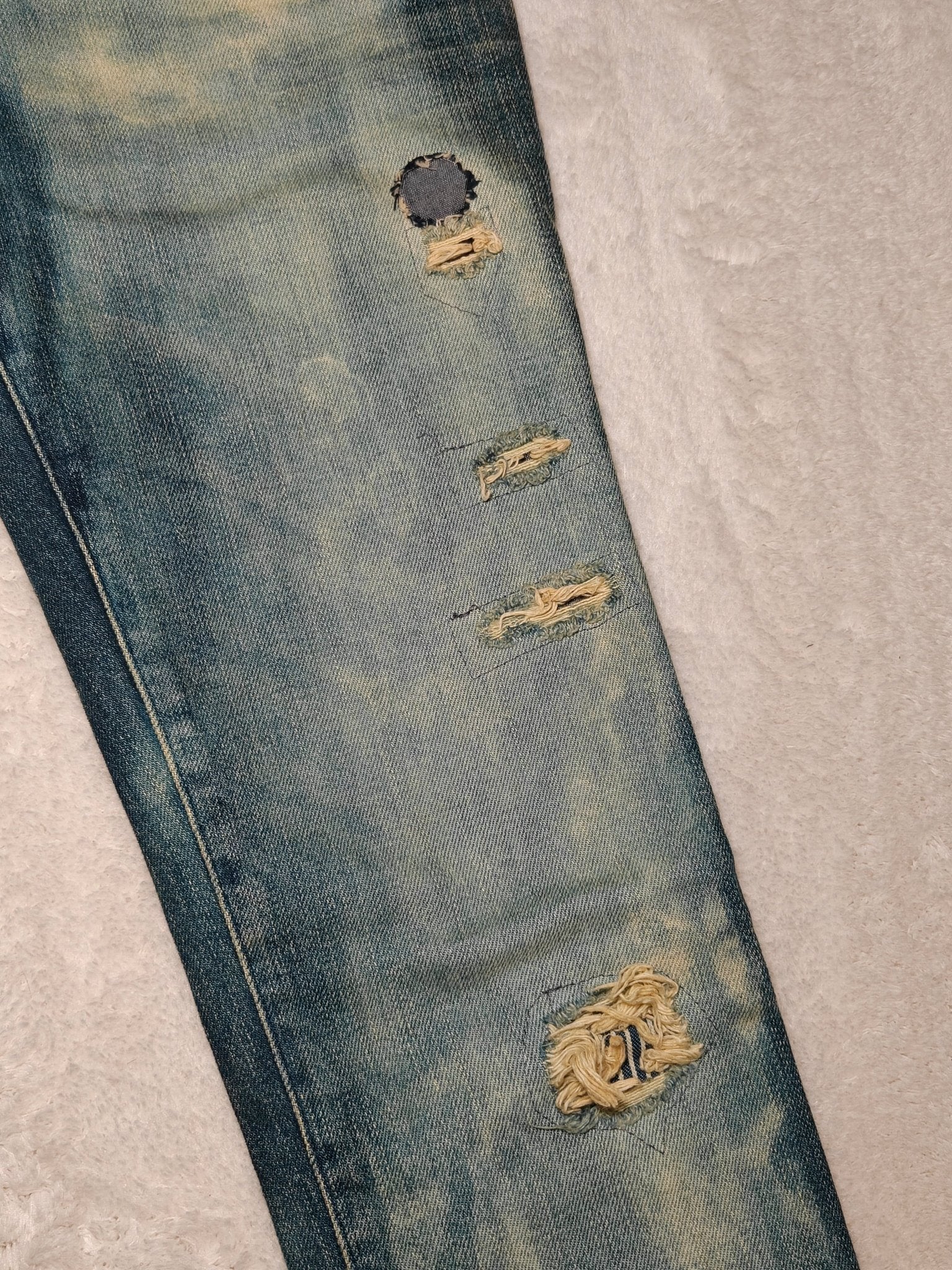 Women Diesel Matic Blue Wash 0081P Slim Tapered W26 L32 (EU 36/S) Jeans