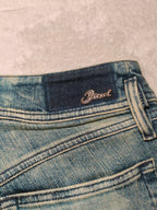Women Diesel Matic Blue Wash 0081P Slim Tapered W26 L32 (EU 36/S) Jeans