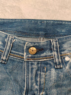 Women Diesel Lowky Blue Wash 0071J Straight W26 L34 (EU 36/S) Jeans