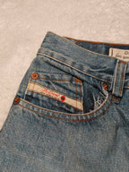 Women Diesel Rocket Blue Straight W27 L30 (EU 36/S) Jeans