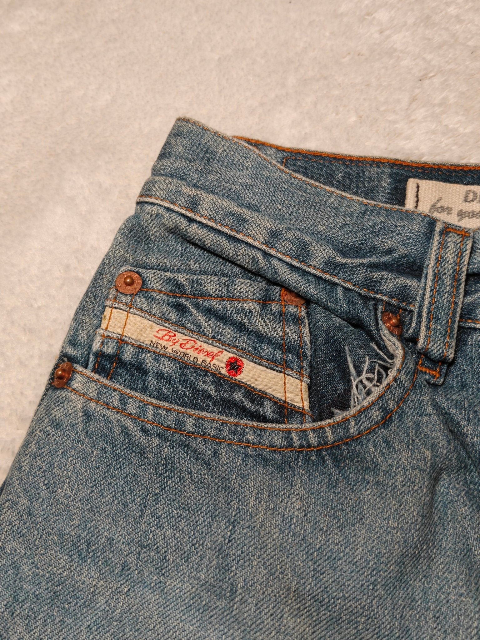 Women Diesel Rocket Blue Straight W27 L30 (EU 36/S) Jeans