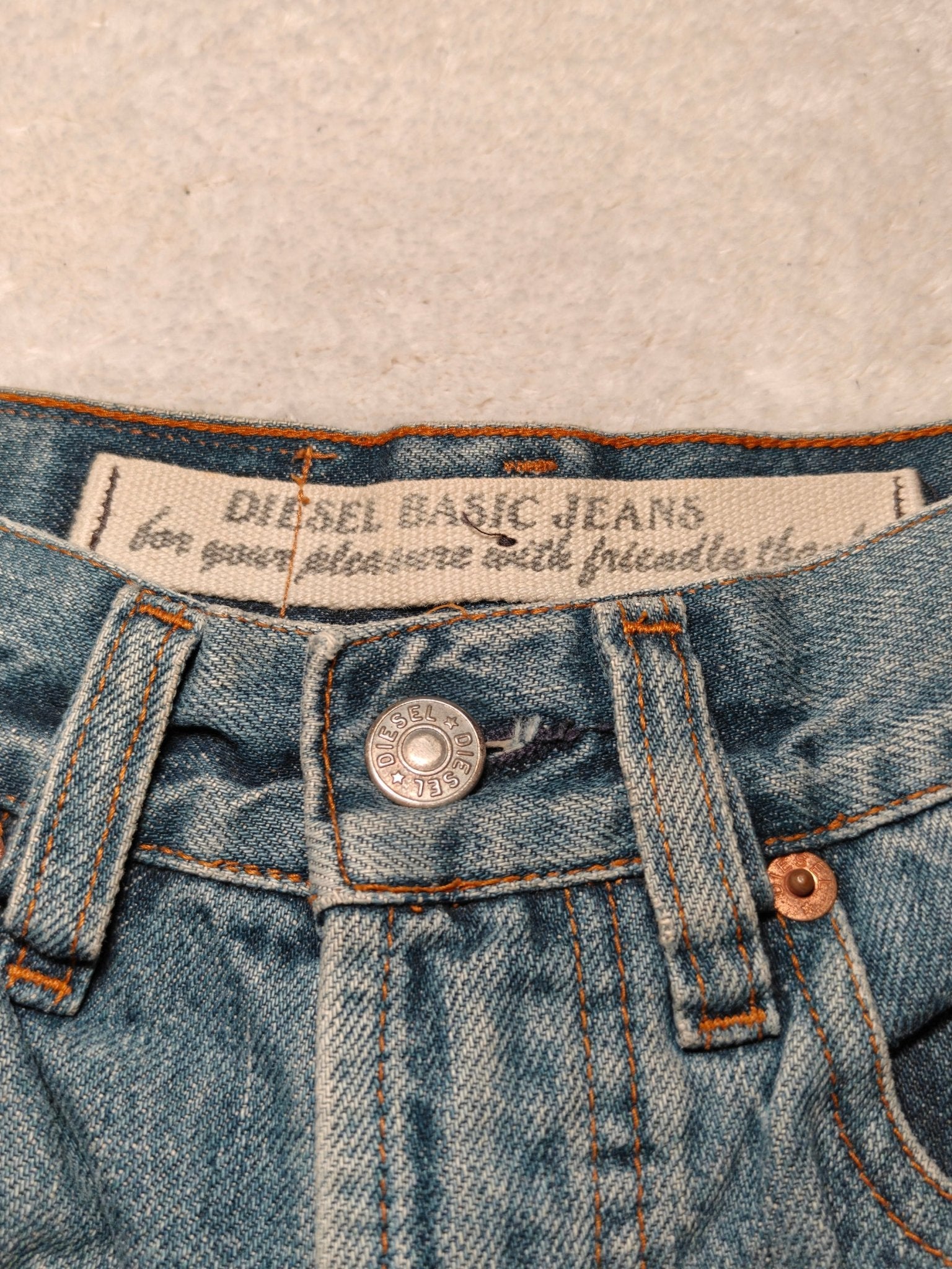 Women Diesel Rocket Blue Straight W27 L30 (EU 36/S) Jeans