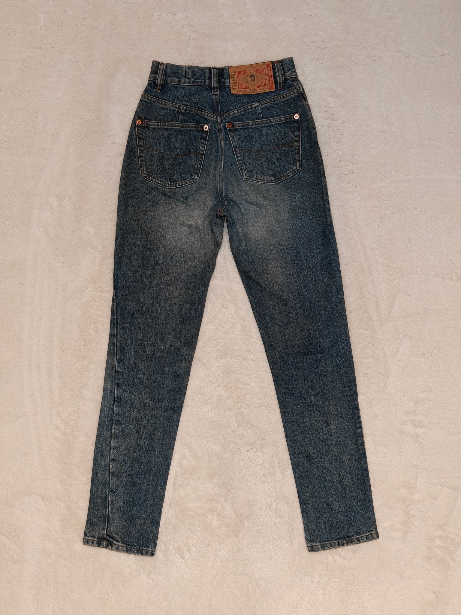 Women Diesel Rocket Blue Straight W27 L30 (EU 36/S) Jeans