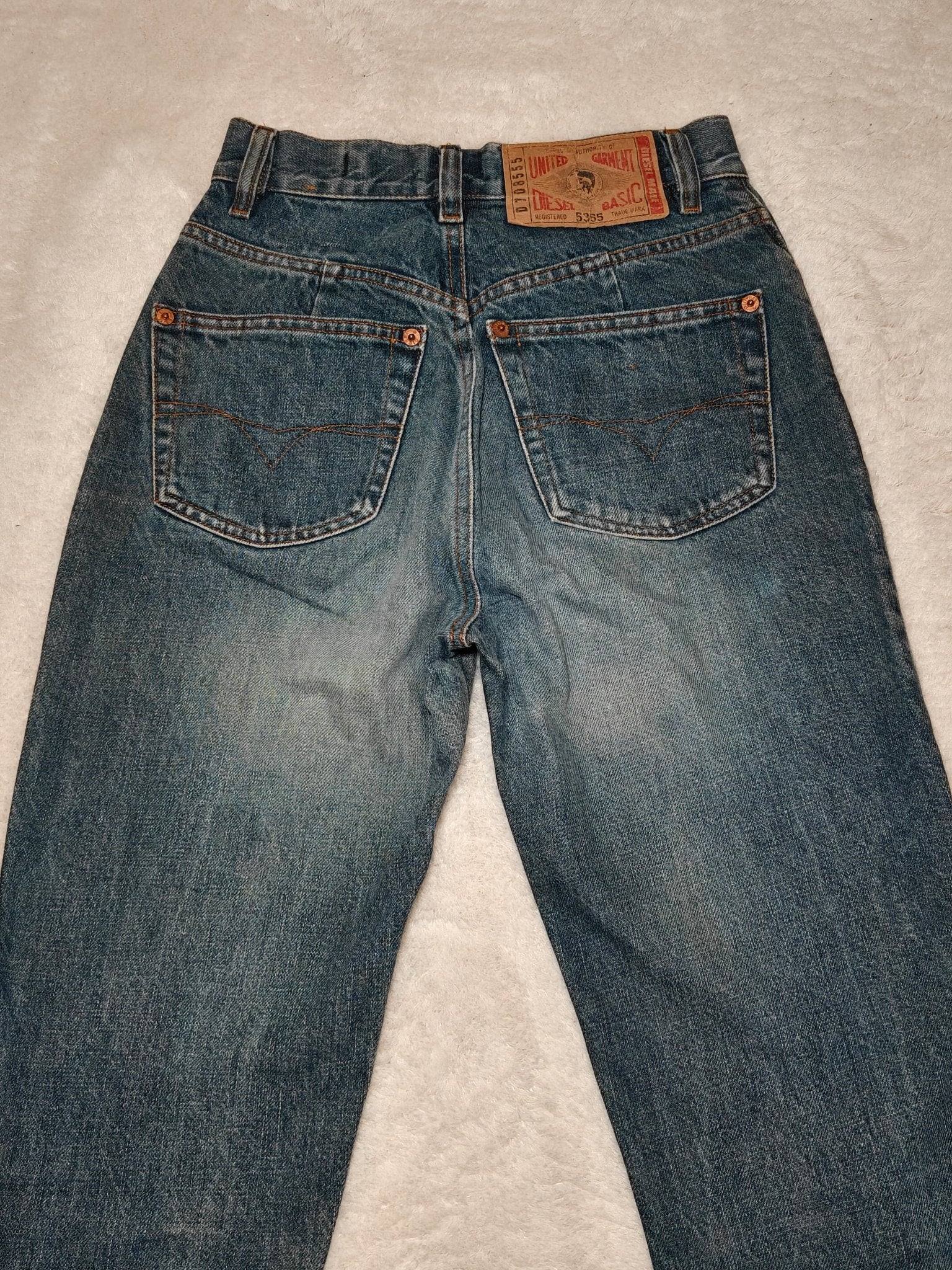 Women Diesel Rocket Blue Straight W27 L30 (EU 36/S) Jeans