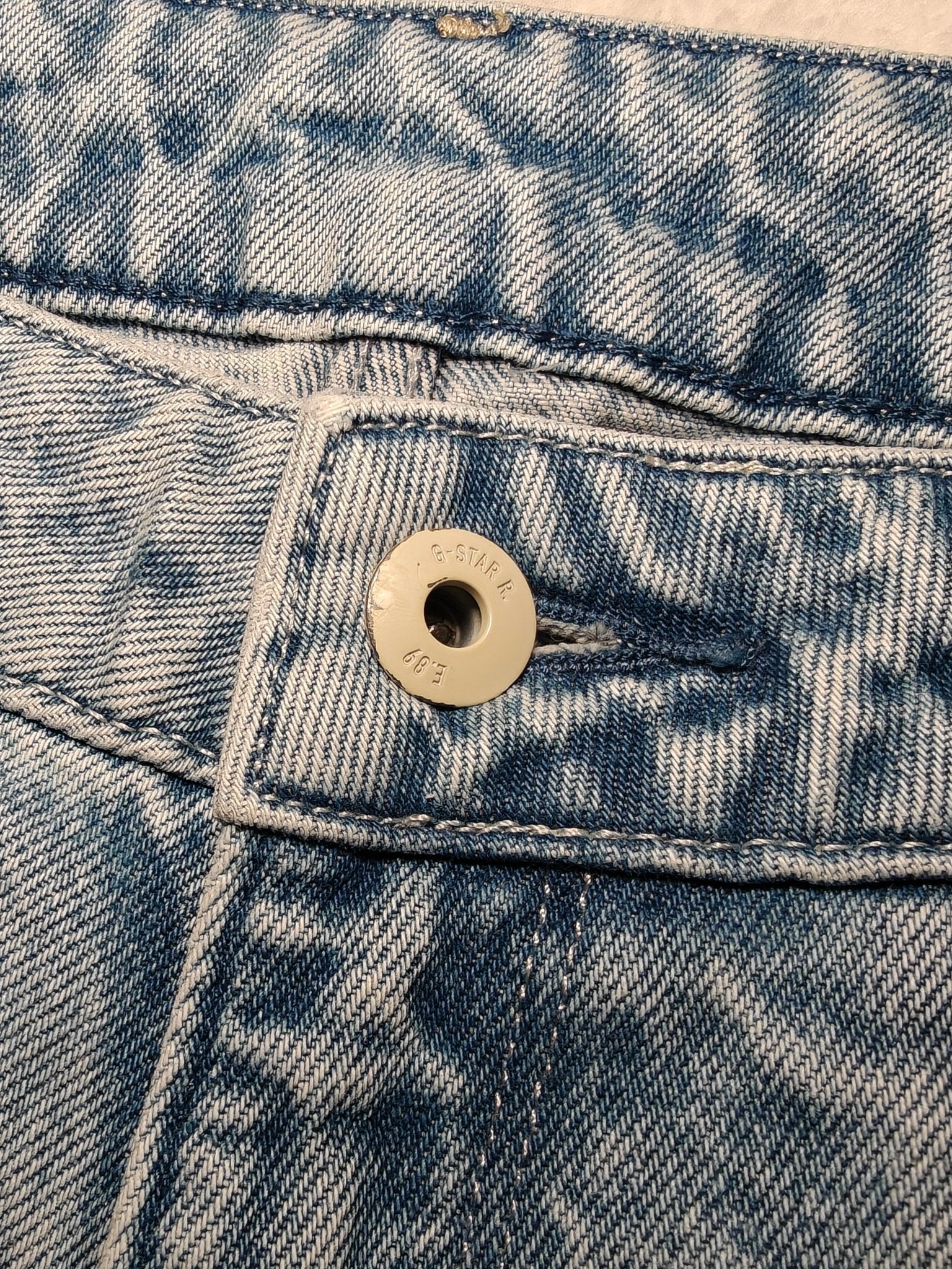 Women G - star Kate Boyfriend Blue Wash D125 Boyfriend W28 L32 (EU 38/M) Jeans