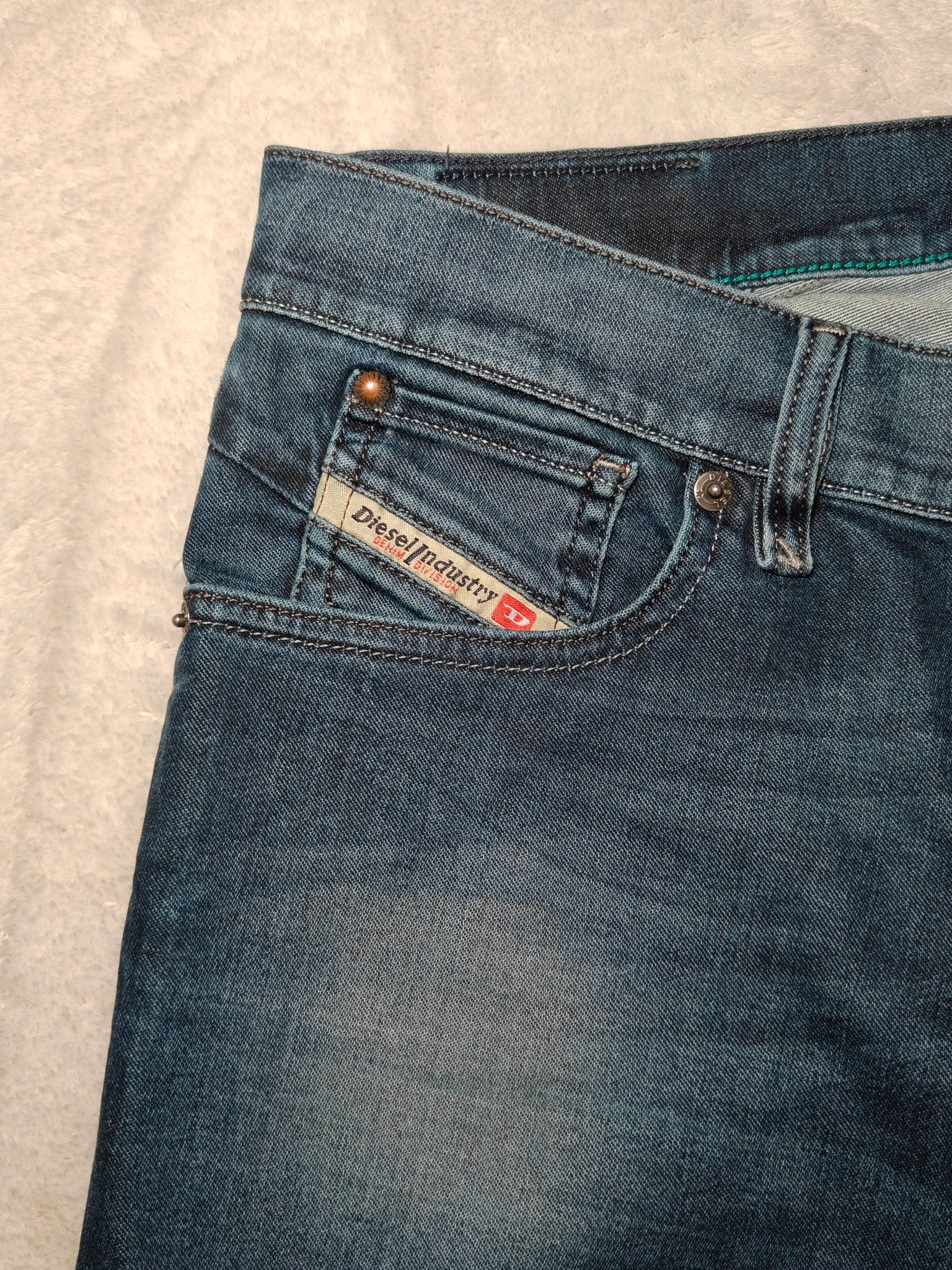Women Diesel Getlegg Blue Wash 0661K Skinny W27 L30 (EU 36/S) Jeans