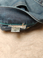 Women Diesel Getlegg Blue Wash 0661K Skinny W27 L30 (EU 36/S) Jeans