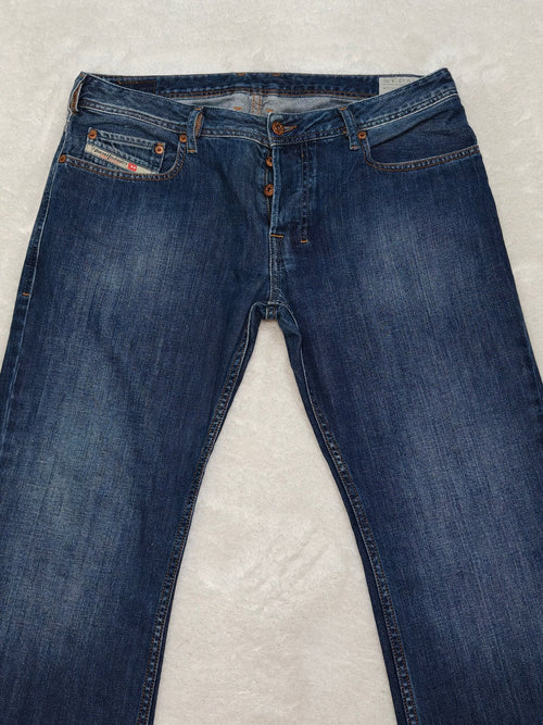 Men Diesel Zatiny Blue Bootcut W33 L30 Jeans