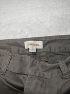 Women Diesel Khaki Skinny W25 L30 (EU 34/XS) Jeans