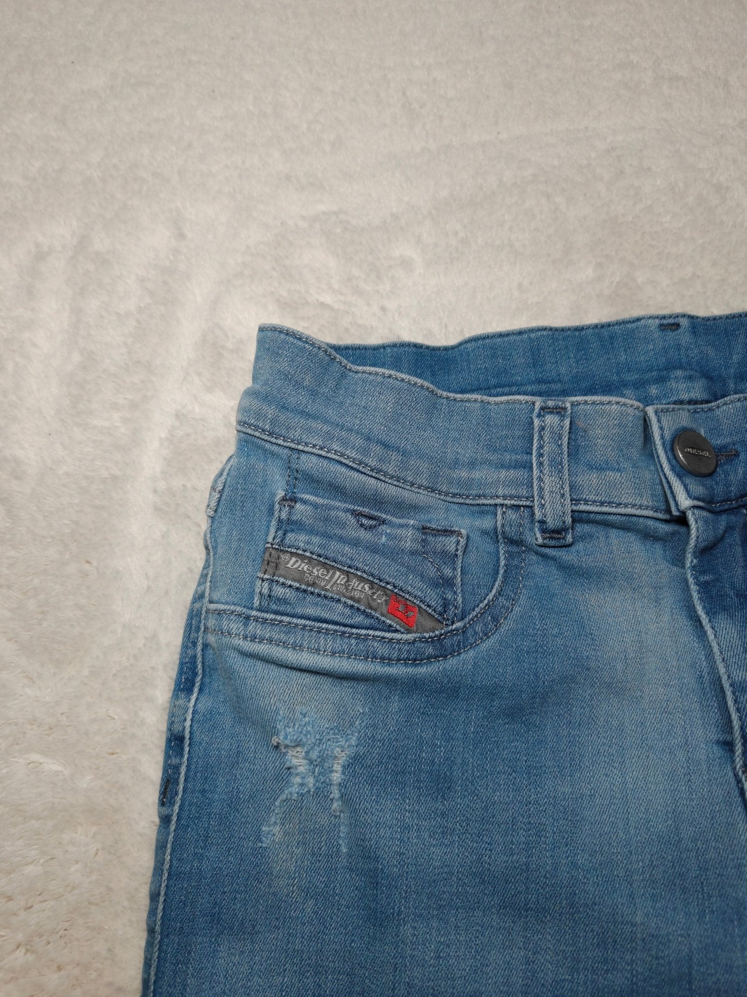 Women Diesel Livier - S Blue Slim W26 L30 (EU 36/S) Jeans