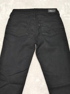 Women Levi's Slight Curve Classic Black Slim W27 L32 (EU 36/S) Jeans