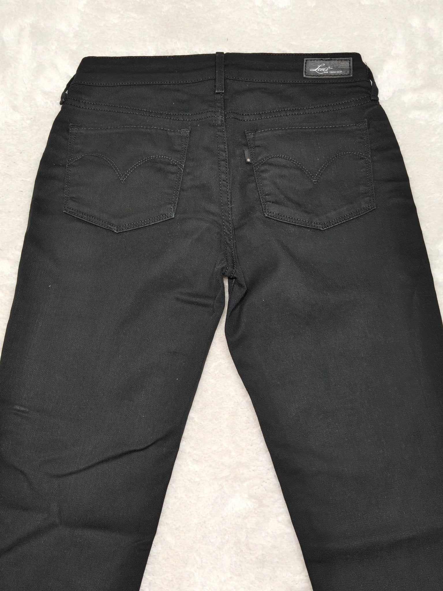 Women Levi's Slight Curve Classic Black Slim W27 L32 (EU 36/S) Jeans