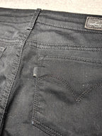 Women Levi's Slight Curve Classic Black Slim W27 L32 (EU 36/S) Jeans