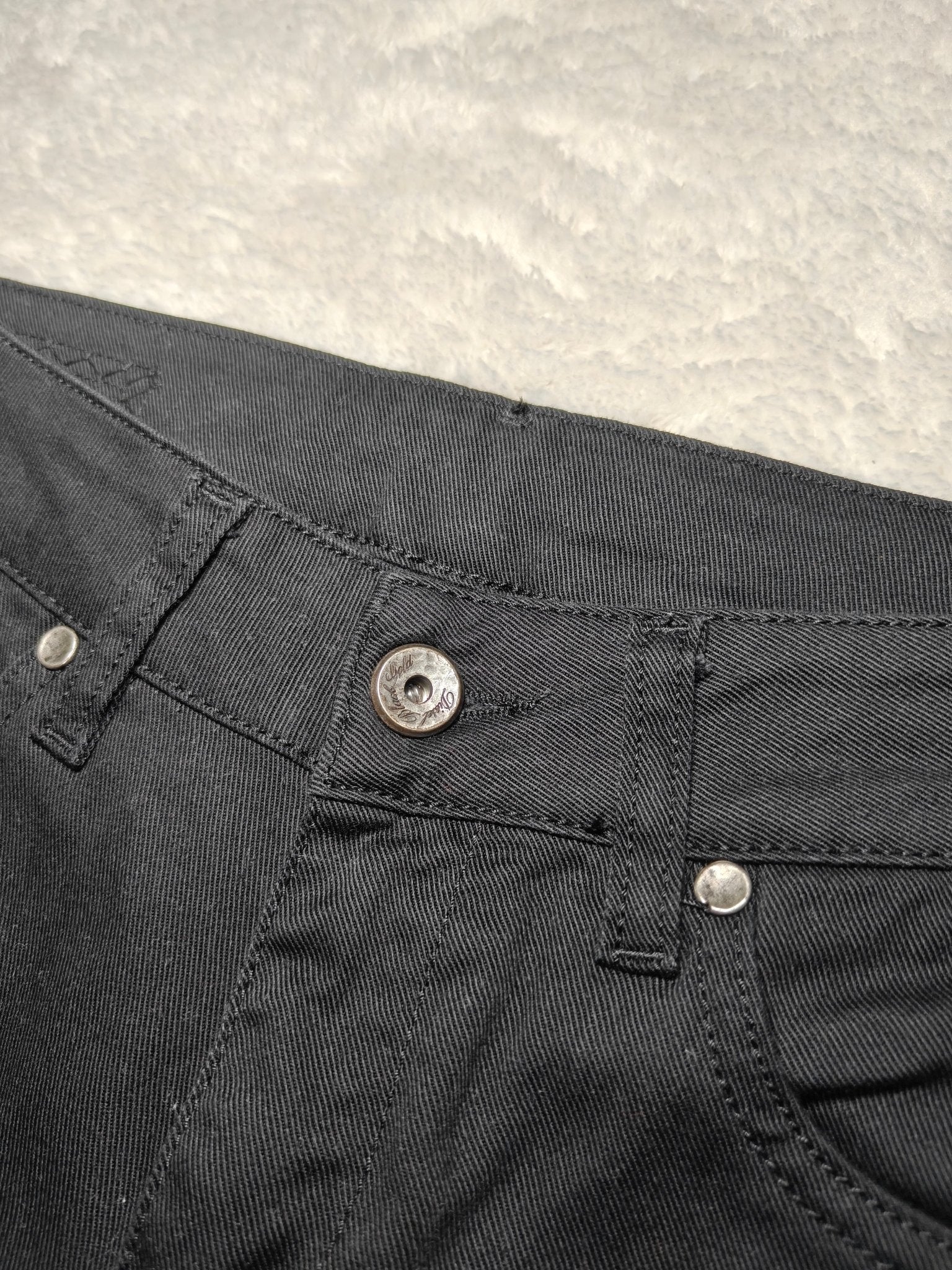 Women Diesel Black Gold Black Slim W25 L28 (EU 36/S) Jeans