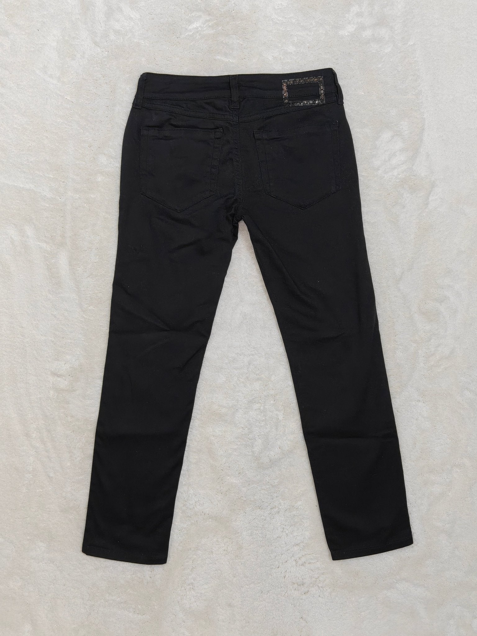 Women Diesel Black Gold Black Slim W25 L28 (EU 36/S) Jeans
