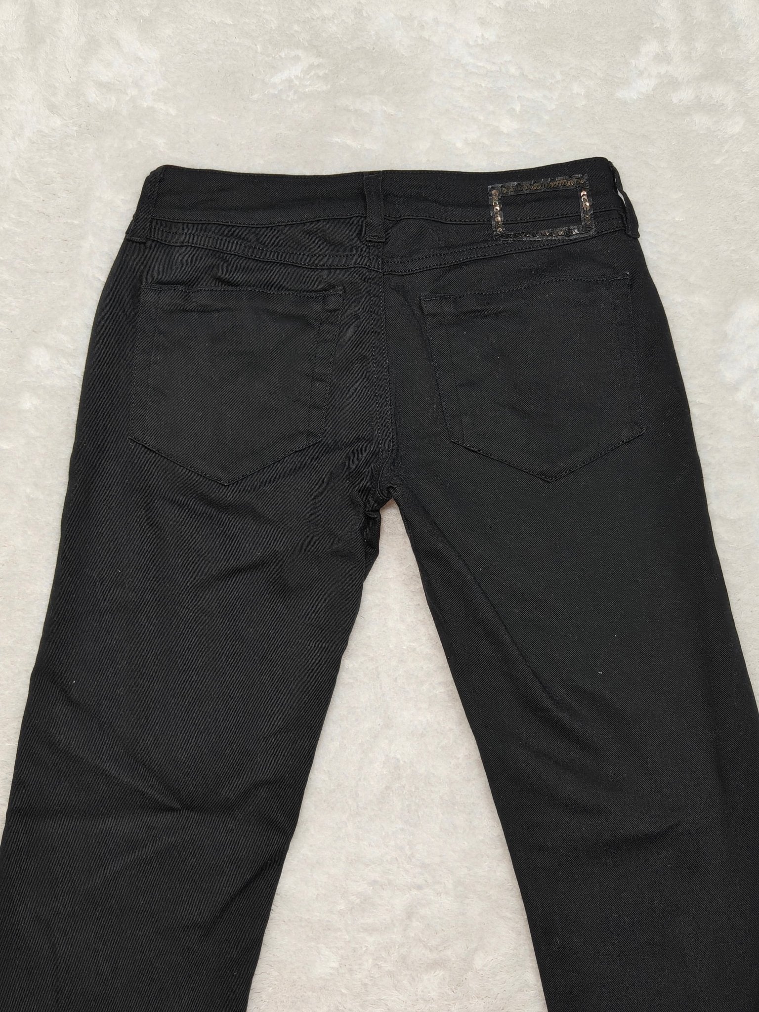 Women Diesel Black Gold Black Slim W25 L28 (EU 36/S) Jeans