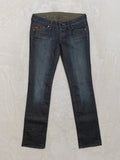 Women G - star Midge Blue Straight W30 L34 (EU 40/L) Jeans