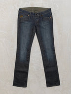 Women G - star Midge Blue Straight W30 L34 (EU 40/L) Jeans