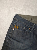 Women G - star Midge Blue Straight W30 L34 (EU 40/L) Jeans
