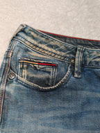 Women Tommy Hilfiger Naomi Blue (S) Denim Mini Skirt