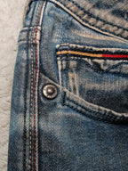Women Tommy Hilfiger Naomi Blue (S) Denim Mini Skirt