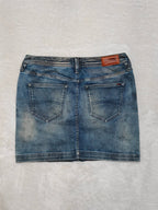 Women Tommy Hilfiger Naomi Blue (S) Denim Mini Skirt