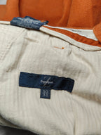 Men Zegna Sport Brown Straight W34 L30 Trousers