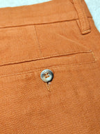 Men Zegna Sport Brown Straight W34 L30 Trousers