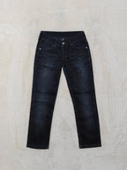 Women Levi's 571 Black Tab Dark Blue Slim W27 L28 (EU 36/S) Jeans