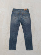 Women Levi's 571 Blue Slim W28 L30 (EU 38/M) Jeans