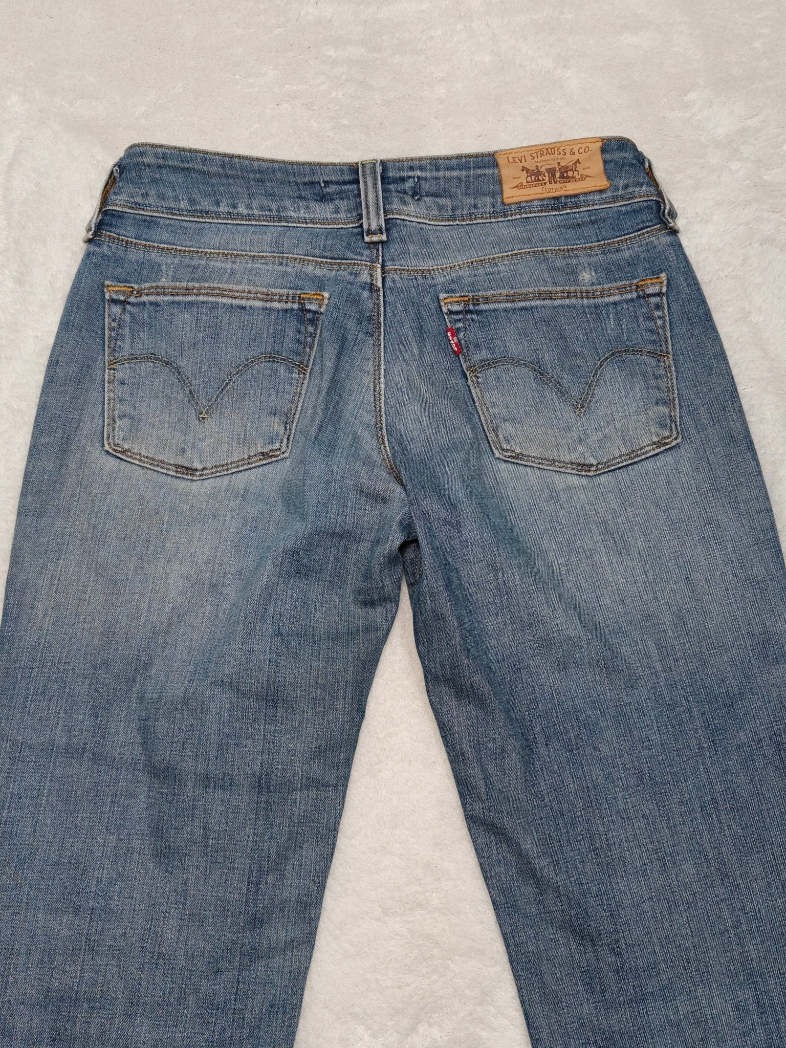 Women Levi's 571 Blue Slim W28 L30 (EU 38/M) Jeans
