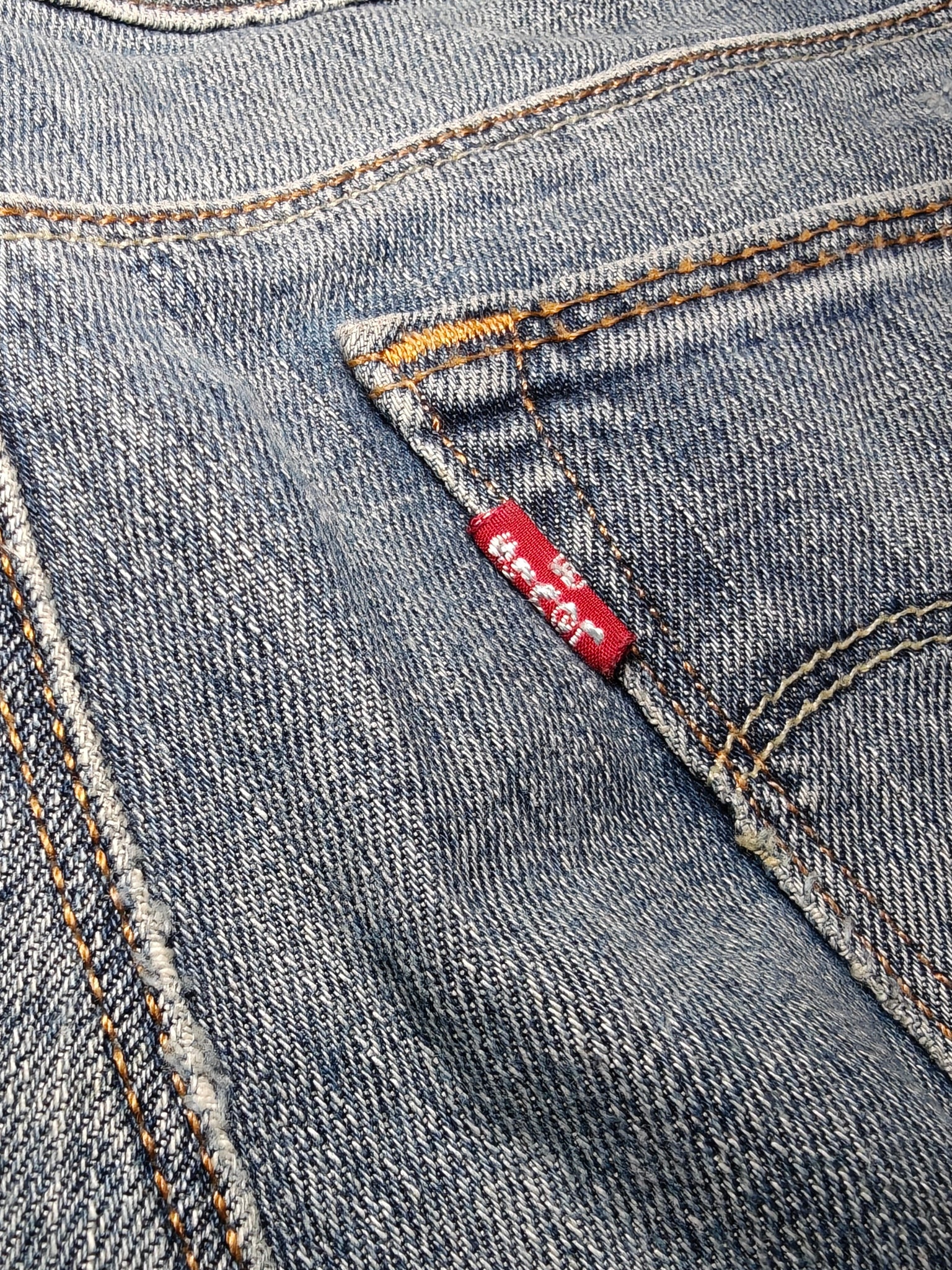 Women Levi's 571 Blue Slim W28 L30 (EU 38/M) Jeans