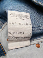 Women Levi's 417 Blue Bootcut W31 L30 (EU 40/L) Jeans