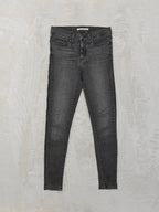 Women Levi's 310 Black Skinny W27 L30 (EU 36/S) Jeans