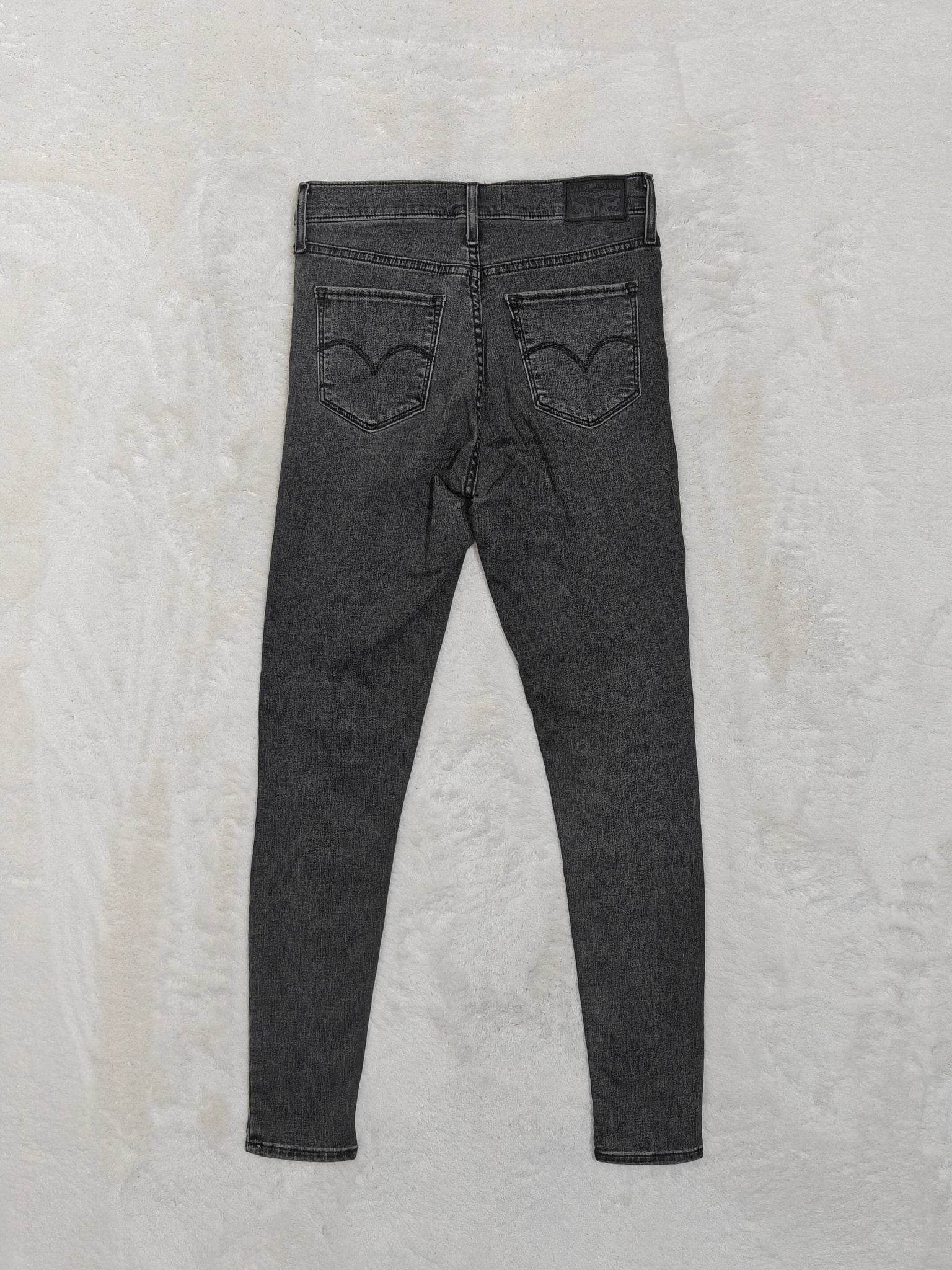 Women Levi's 310 Black Skinny W27 L30 (EU 36/S) Jeans
